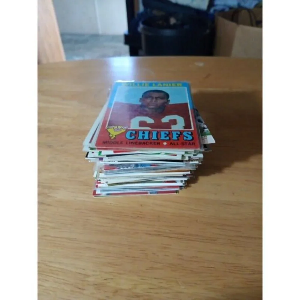 NFL Football 75 card lot  Kansas City Chiefs Legends Bell Thomas Lanier